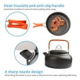 thumbnail image 4 of Gutsdoor Camping Cookware Set Camping Gear Camp Mess Kit Campfire Utensils Non-Stick Cooking Equipment Lightweight Stackable Pot Pan Bowls with Storage Bag for Outdoor Hiking, 4 of 8