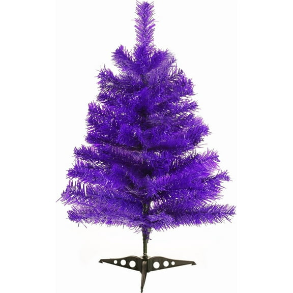 2Ft Artificial Christmas Tree Green Tabletop Christmas Tree with Flocking Snow Frost Tips Plastic Stand Mini Xmas Pine Tree for Party Supplies Indoor Outdoor Holiday Home Decoration