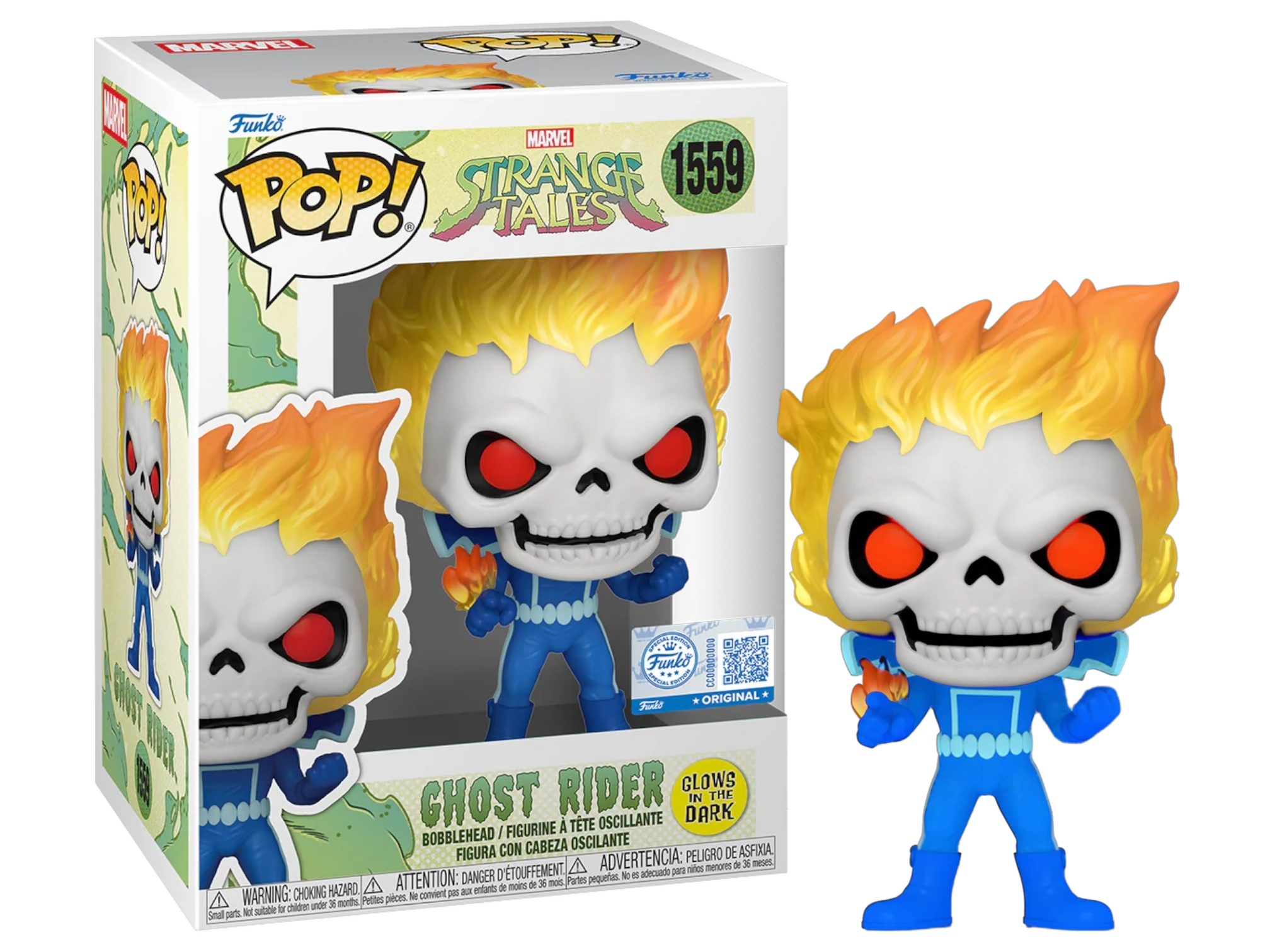 Funko POP! Marvel Ghost Rider Vinyl Figure (Gamerverse) - Walmart.com