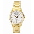 thumbnail image 1 of Casio Standard Montre pour Homme Analogique Ton Or Acier Inoxydable Cadran Blanc Quartz MTP-1381GD-7AV, 1 of 1