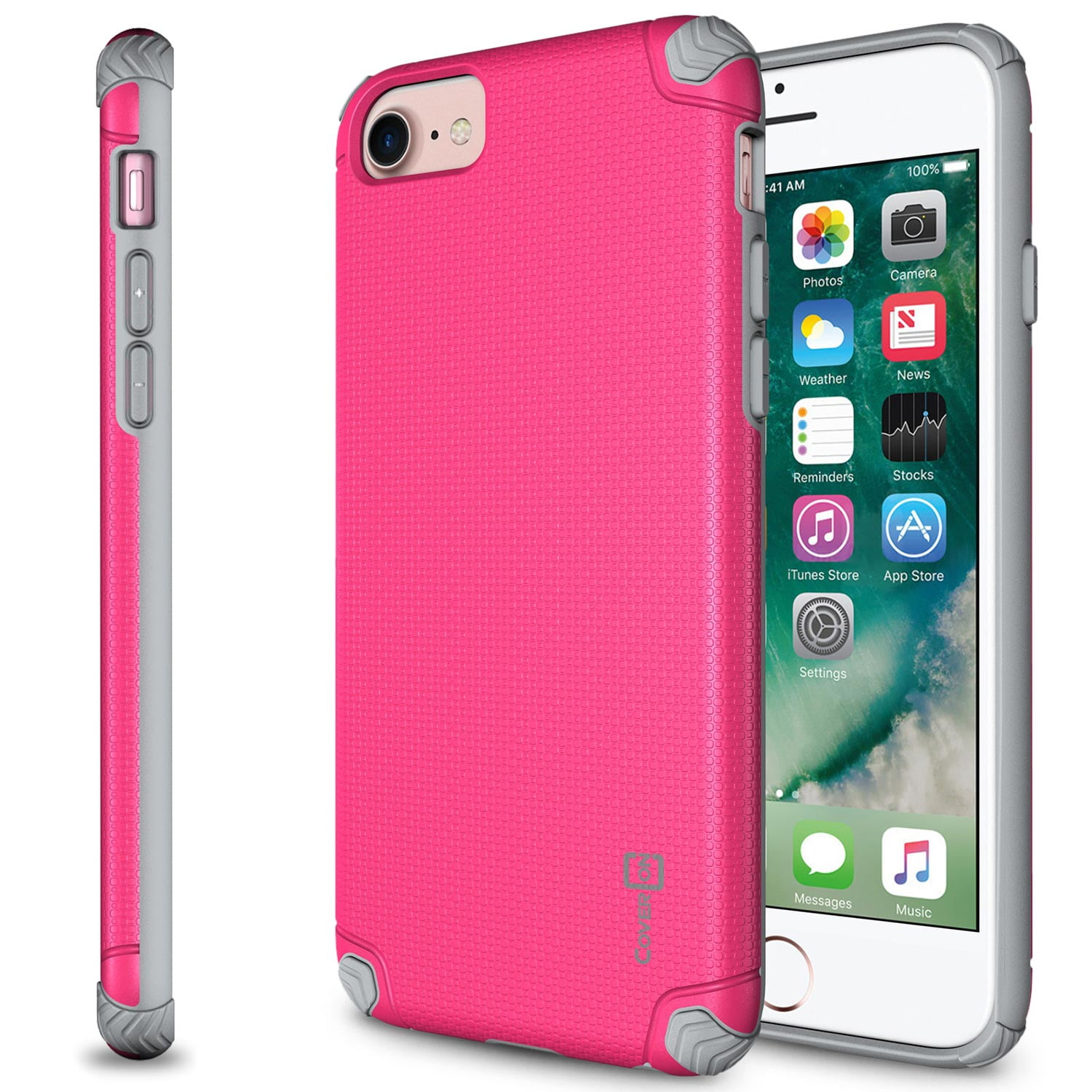 CoverON Apple iPhone SE 2020 / iPhone 8 / iPhone 7 Case, Bios Series