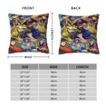 thumbnail image 4 of Yu-Gi-Oh Throw Pillow Cover Decoration Pillow Case Cushion Home Decor for Home Sofa Couch 24"x24", 4 of 7
