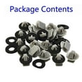 thumbnail image 1 of 20pcs For Mazda CX-5 2013- Left Or Right Front Door Lower Molding Clip KD5351SJ3A Gray Nylon Door Lower Part Molding Clip, 1 of 5