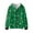 Green Snowflake Bow, variant on Xoenoiee Christmas Tree Candy Berry Print Hoodies for Girls Boys Fleece Full Zip Up Sweatshirts Long Sleeve Hooded Sweatshirt Lightweight Jumpers Hooded Jacket Sports Shirt with Pocket, 6-7 Years
