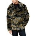 thumbnail image 2 of I.N.C Mens Camo Fur Jacket, Green, Medium, 2 of 2