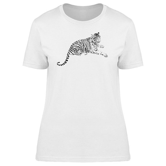 Beautiful Tribal Bengal Tiger Tee Men's -Image by Shutterstock