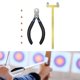 thumbnail image 4 of Juego de Alicates Sunnimix con hebilla de cobre para tiro con arco Herramienta de cuerda dorado, 4 of 8