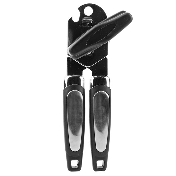 Magic Can Openers That Work with Non Slip Handle, Stainless Steel Cans Opener Multi Function Hand Held Tin Opener Multifunction Handheld Bottle Opener for Kitchen