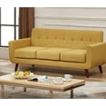 thumbnail image 3 of Uspridefurniture Lester Square Arms Sofa -Yellow, 3 of 5