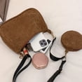 thumbnail image 4 of Bolso de hombro compuesto para mujer Lona duradera Resistente a los arañazos Señora Ocio diario, 4 of 8