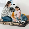 thumbnail image 3 of Laundry Room Rug Runner 20"x48" Non Slip Waterproof Laundry Mats for Laundry Room Decor Washable Floor Laundry Rug for Laundry Room, Mudroom, Kitchen, Washroom, Bathroom (Brown), 3 of 6