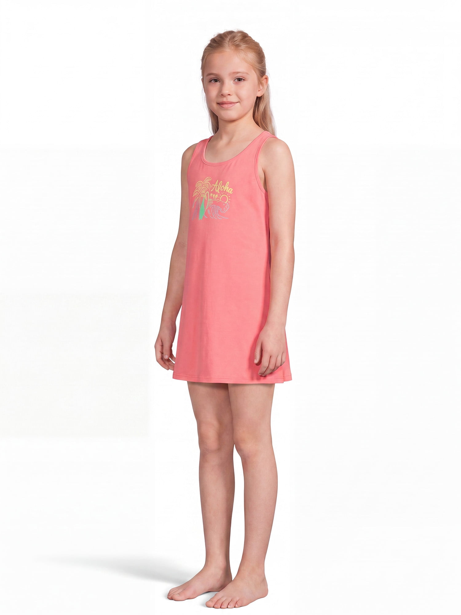 Ocean Gear Girls Swim Coverup Dress, Sizes 4-18