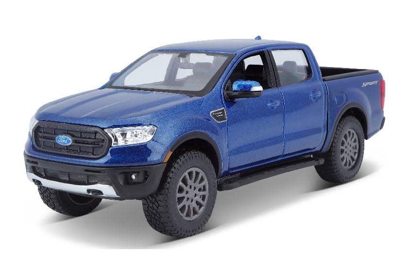 2019 Ford Ranger, Pickup Truck Blue - Showcasts 38521BU - 1/27 Scale Diecast Model Car