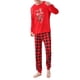 thumbnail image 3 of Sonducket Pijamas de Navidad Holiday Family Plaid Printed Sleepwear Long Pijama HOMBRES L, 3 of 6