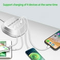 thumbnail image 2 of PENGXIANG USB Charger PD 20W QC 3.0 4 Ports Quick Charge Hub Charger for Mobile Phone, 2 of 10