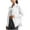 White, variant on Hfnxid Womens Sun Protection Shirts Loose Fit Solid Long Sleeve Shirt Lightweight Breathable Button Down Blouse Summer Office Dress Top