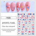 thumbnail image 1 of Xihbxyly Ofertas diarias Pegatinas para decoración de uñas Double Spell French Spice con adhesivo en la parte posterior Pegatinas para decoración de uñas Pegatinas para uñas, 1 of 2