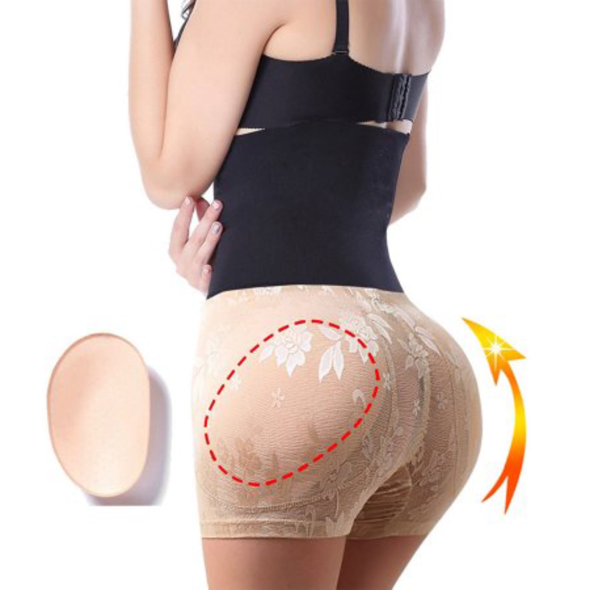 LELINTA Women's Butt Lifter Padded Control Panties Hip Enhancer