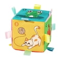 thumbnail image 1 of Cubo de actividades musical, cubo de actividades, juguete de viaje, juguete sensorial multifuncional con LED animal, 1 of 9