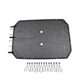 thumbnail image 2 of CheroCar Sunshade Mesh Sun Shade for Jeep Wrangler JK JKU 2007-2017 4 Doors Black, 2 of 8
