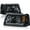 Glossy Black Housing Smoke Lens, variant on Spec-D Tuning Jet Black Projector Headlights w/ LED Strip and LED Turn Signal Compatible with 2001-2011 Ford Ranger, Left + Right Pair Headlamps Assembly