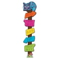 thumbnail image 2 of Club Pack of 12 Multi-Color Cheshire the Cat Directional Post Cutouts 5.6', 2 of 2