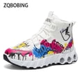 thumbnail image 5 of Men's Stylish Sneakers for Basketball, Comfortable Running Footwear, Hiking Boots, Trendy, 5 of 9
