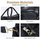 thumbnail image 5 of Bolsa de lona Tonyeee, convertible, 3 en 1, plegable, negra, 5 of 8