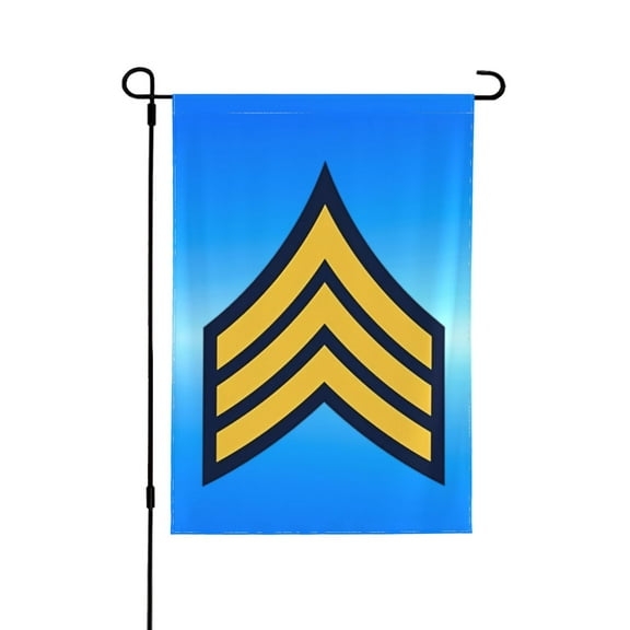 United States Army Sergeant Garden Flag 12.5 X 18 Inch Double Sided, Decorative Flag Balcony Courtyard Indoor Welcome Garden Flag