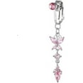 thumbnail image 1 of HUGFEGWE Dangle Belly Button Rings, Belly Rings Body Jewelry Belly Button Cartilage Clip Ring Piercing Jewelry for Women, AM0XEC3VHZUS U2537-14791, 1 of 8