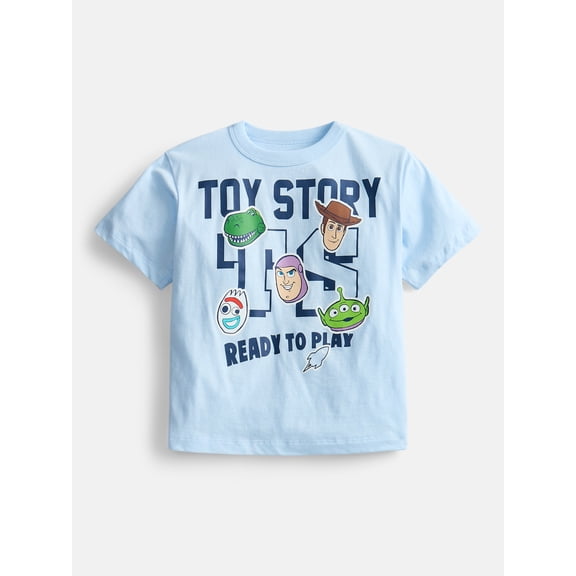 Toy Story Toddler Boys Graphic Tee with Short Sleeves, Sizes 12M-5T