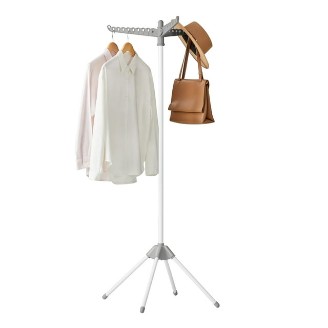 Tendedero Plegable SONGMICS con 3 Brazos para 27 Prendas