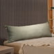 thumbnail image 4 of Almohada corporal de espuma viscoelástica triturada Naxoaeo - Almohadas corporales ajustables y esponjosas para adultos - Almohadas grandes y largas para dormir con funda lavable, 4 of 7