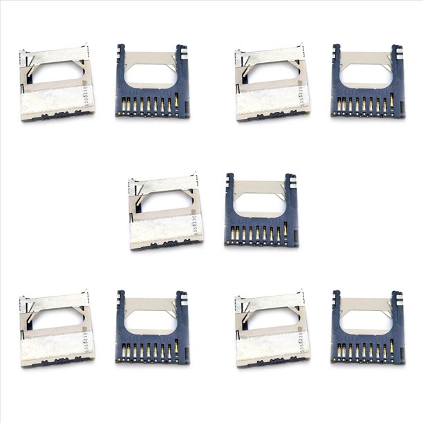 5 Uds Nueva Ranura para Tarjeta de CáMara para Canon450D 500D 550D 600D 60D 1000D 1100D Ranura para Soporte de Tarjeta SD