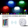 thumbnail image 2 of Set of 4 13LEDs RGB Underwater Lights Waterproof Aquarium Pool Pond Lighting with Remote Control, 2 of 5