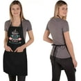 thumbnail image 5 of Funny Baking Aprons for Women Men, Cute Baking Gifts for Bakers, Kitchen Cooking Aprons with 2 Pockets - Birthday Housewarming Gifts for Wife Mom Sister Daughter Grandma, 5 of 6
