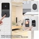 thumbnail image 2 of (Black) Wireless Video Doorbell, Smart Wi-Fi Video Doorbell with Chime, Doorbell Kit with HD Video, 2.4G WiFi, 2 of 4
