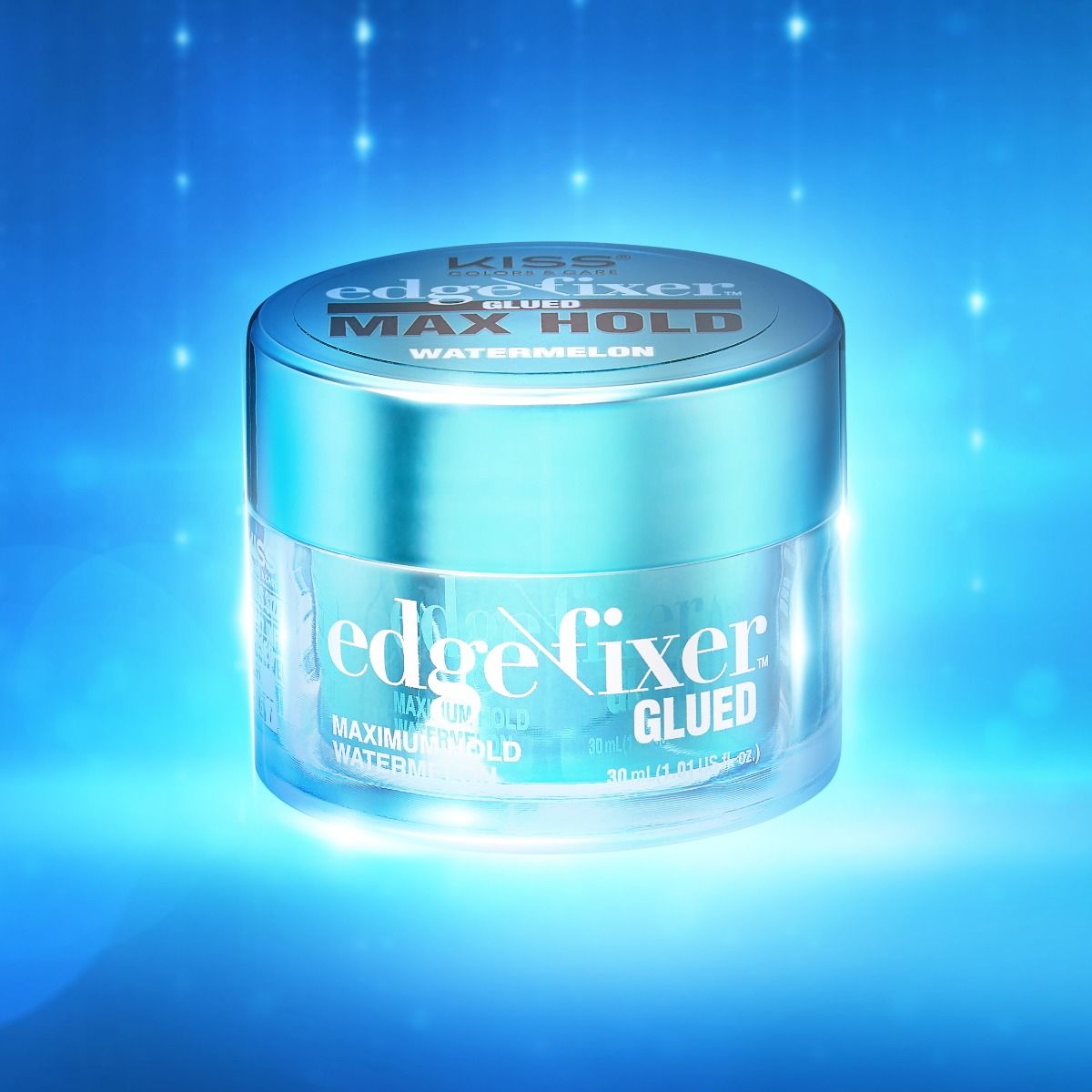 KISS Edge Fixer Glued Max Hold Watermelon
