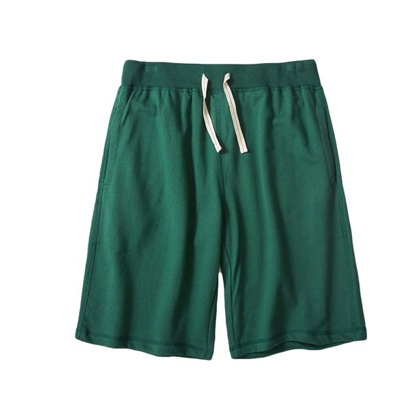 pstuiky Pantalones cortos de entrenamiento para hombre, Pantalones cortos casuales de moda para hombre con cordón, cintura elástica, bolsillos laterales lisos Pantalones cortos de entrenamiento