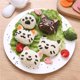 thumbnail image 2 of Wosthever Cat Rice Ball Mold Set Reutilizable Sushi Maker Resistente al desgaste Antiadherente Herramientas de cocina reutilizables Operación Mostrada, 2 of 6