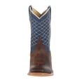 thumbnail image 2 of Anderson Bean Boys AB Kids Toast Bison Blue Lava Square Toe Boot 10 Brown, 2 of 5