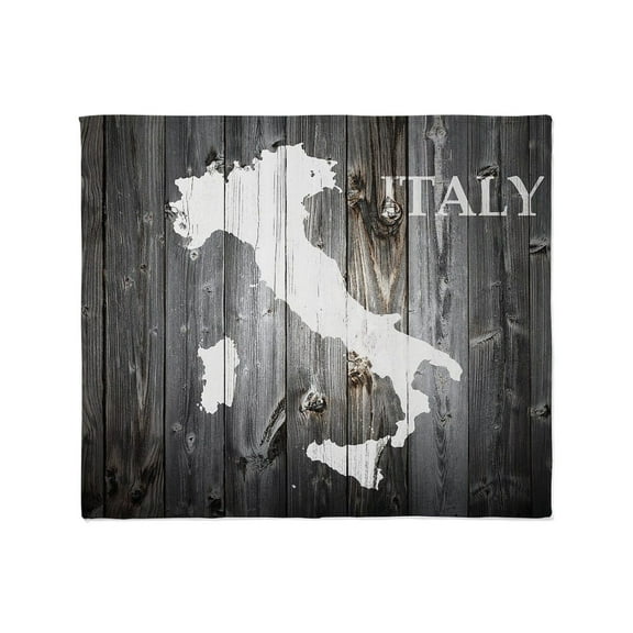 CafePress - Italy Map Throw Blanket - Soft Fleece Throw Blanket, 50"x60" for All Ages