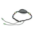thumbnail image 4 of NOVICA Glass beaded macrame pendant bracelet, 'Rainbow-Billed Toucan', 4 of 6
