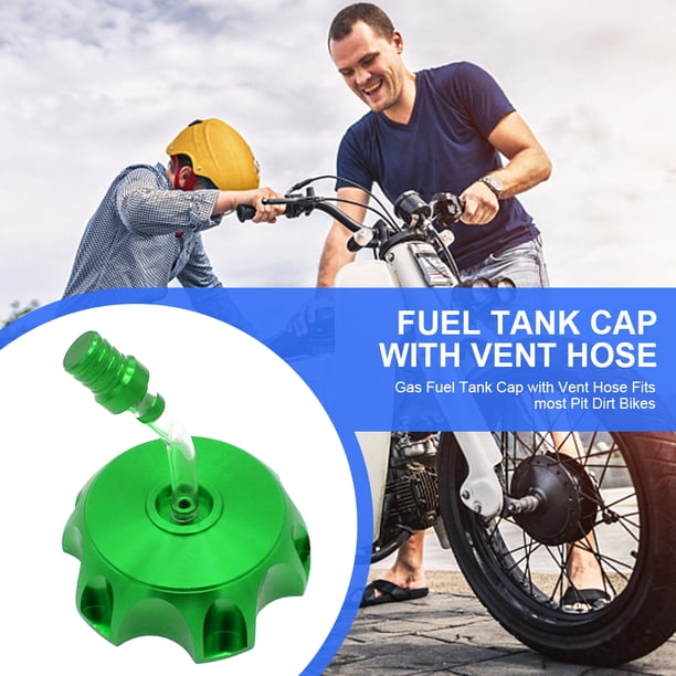 Tapa del tanque de combustible de aleación de aluminio de 48,5 mm para moto de cross 50 70 90 110 CC
