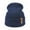 Navy Blue, variant on vnanda Thick Soft Winter Hat Unisex Winter Hat Thick Knitted Elastic Warm Solid Color No Brim Anti-slip Soft Windproof Women Men Outdoor Beanie Thermal Hats