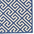 thumbnail image 2 of Linon Silhouette Greek Key Hand Hooked Wool 8'x10' Rug in Navy, 2 of 2