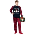 thumbnail image 4 of LuLiaMenton Christmas Family Pajamas Sleepwear Set, Plaid Gnome Men 3XL, 4 of 7