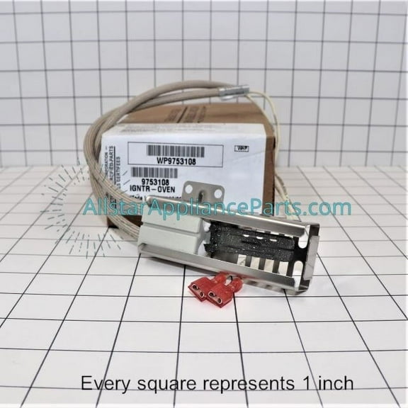 Whirlpool Range/Stove/Oven Igniter WP9753108