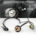 thumbnail image 5 of AKKON - For 2015-2022 Chevy Colorado Halogen Models Left+Right Side Headlights Headlamp Pair, 5 of 6