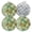 Black0973, variant on 4 PCS Pot Holders for Kitchen,Potholders Sets with Hook for Oven,Cooking,Baking,Yellow Tennis Ball